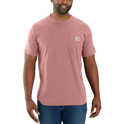 MENS FORCE RELAXED FIT MW S/S POCKET TEE