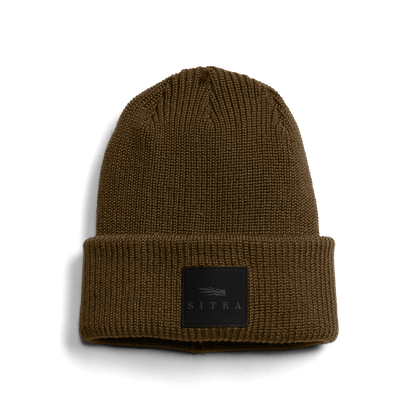 Double Cuff Acrylic Knit Beanie