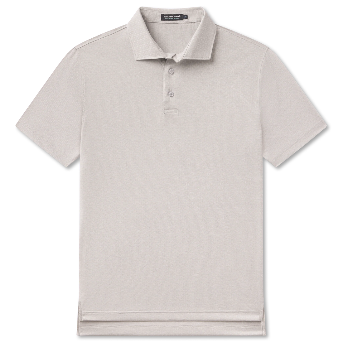 MENS CORK GRID PERFORMANCE POLO