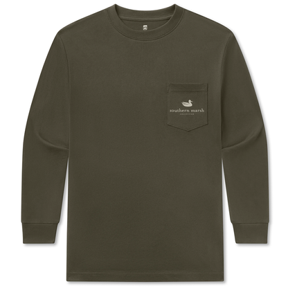 YOUTH L/S EIGHT POINT TEE