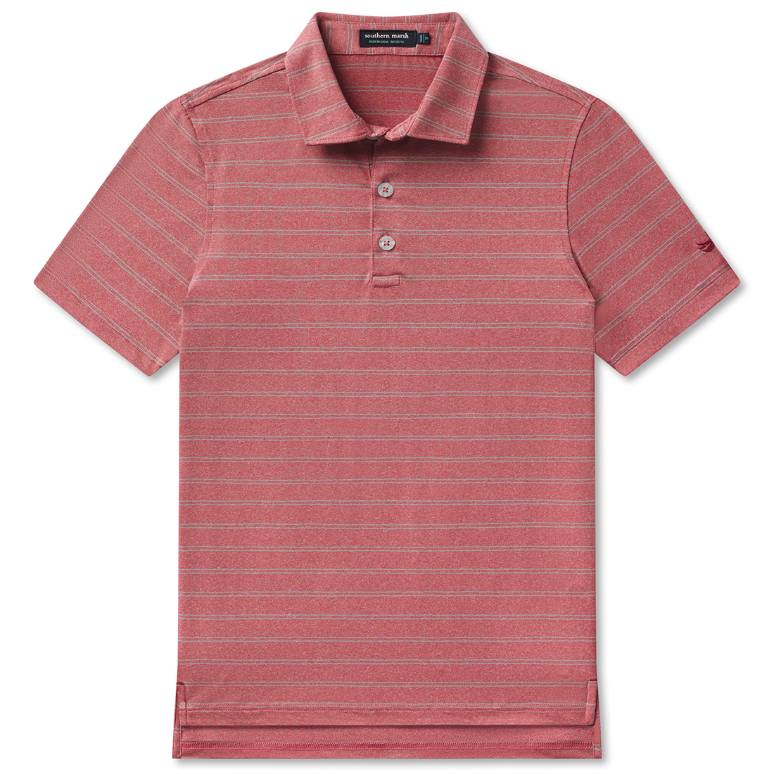 YOUTH NEWCASTLE STRIPE FEATHERLIGHT POLO
