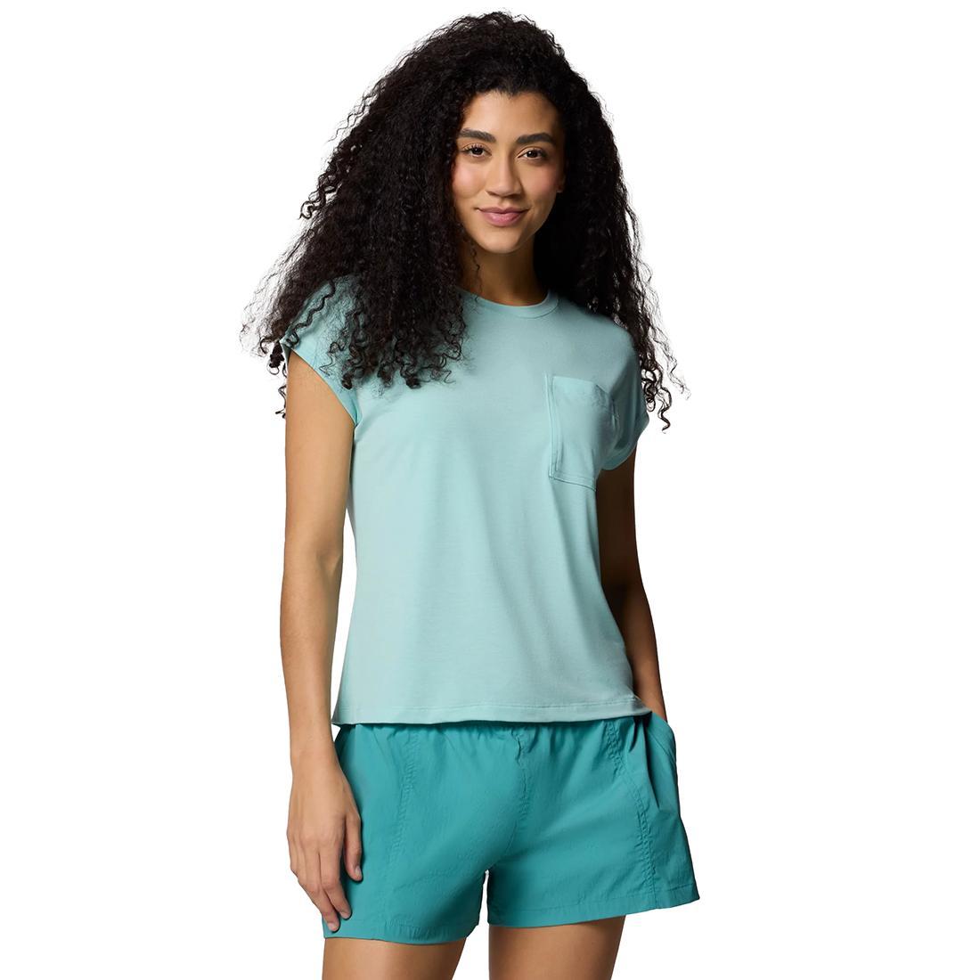 WOMENS BOUNDLESS TREK S/S TEE