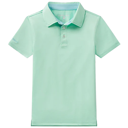 YOUTH GRAYTON HEATHER POLO
