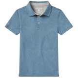 YOUTH GRAYTON HEATHER POLO