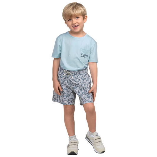 BOYS HOOKED ON CAMO SWIM SHORTS