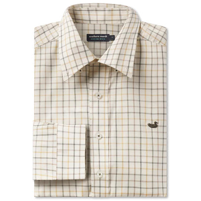 CHATEAU WINDOWPANE DRESS SHIRT