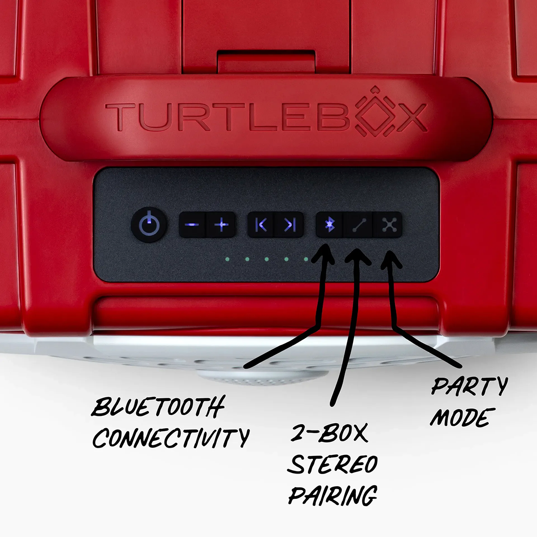 TURTLEBOX GEN3 CRIMSON/WHITE