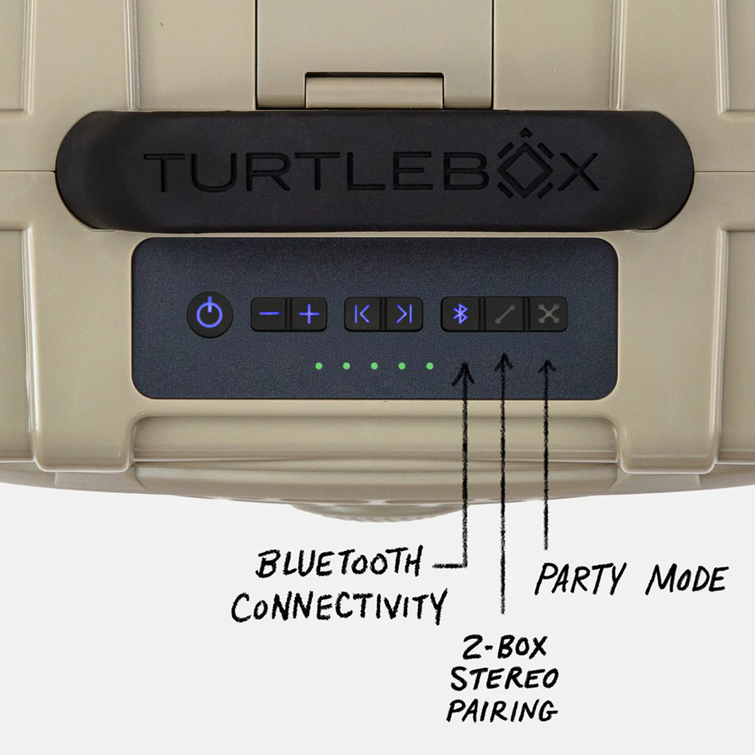 TURTLEBOX GEN3 TAN/BLACK