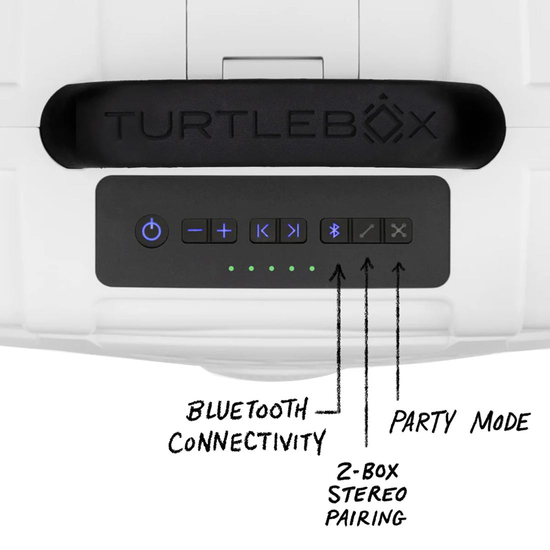 TURTLEBOX GEN3 WHITE/BLACK