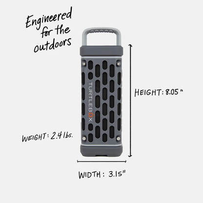 TURTLEBOX RANGER GREY