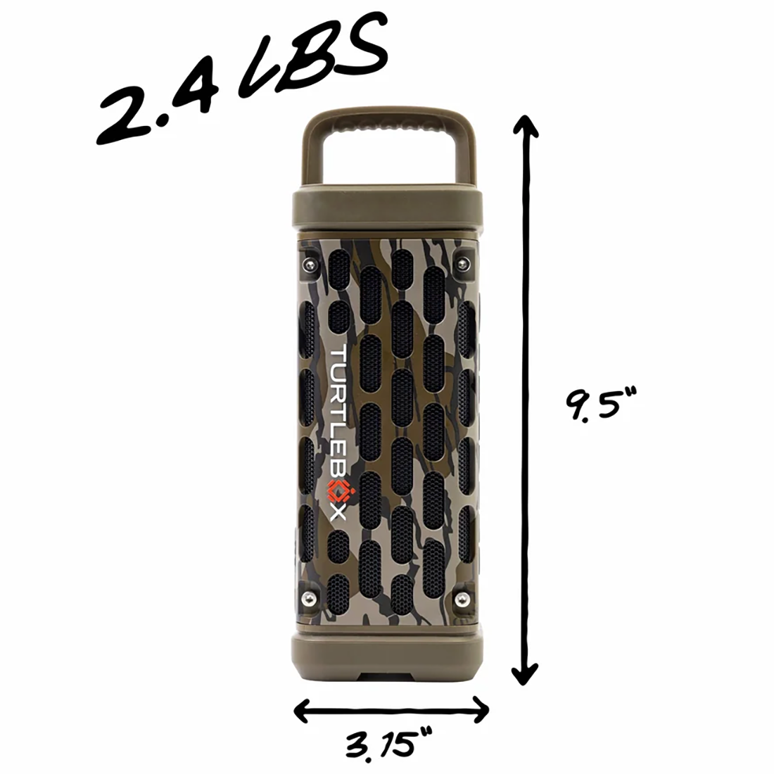 TURTLEBOX RANGER MOSSY OAK BOTTOMLAND