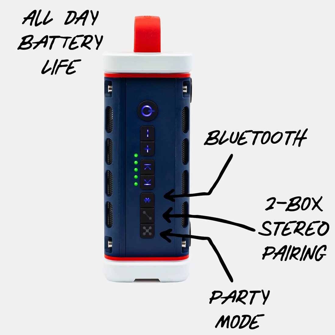 TURTLEBOX RANGER AMERICANA BLUE