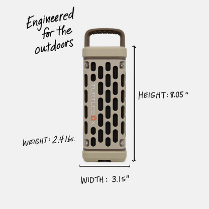 TURTLEBOX RANGER TAN