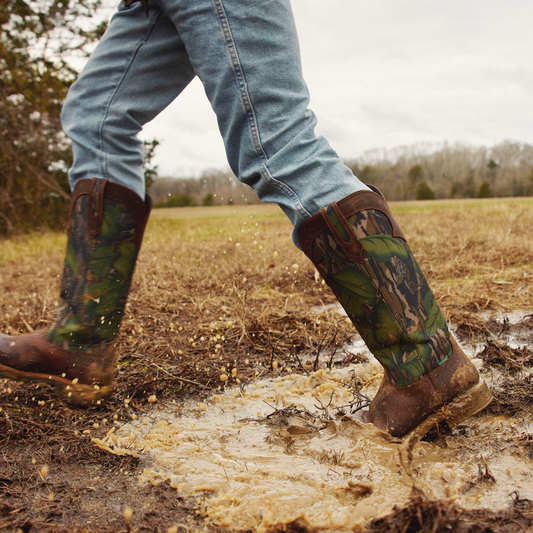 X MOSSY OAK SNAKE BOOT