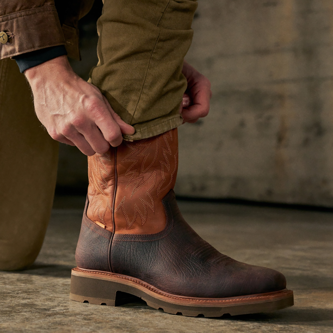 THE LONGHAUL WP SQ SOFT TOE WORK BOOT