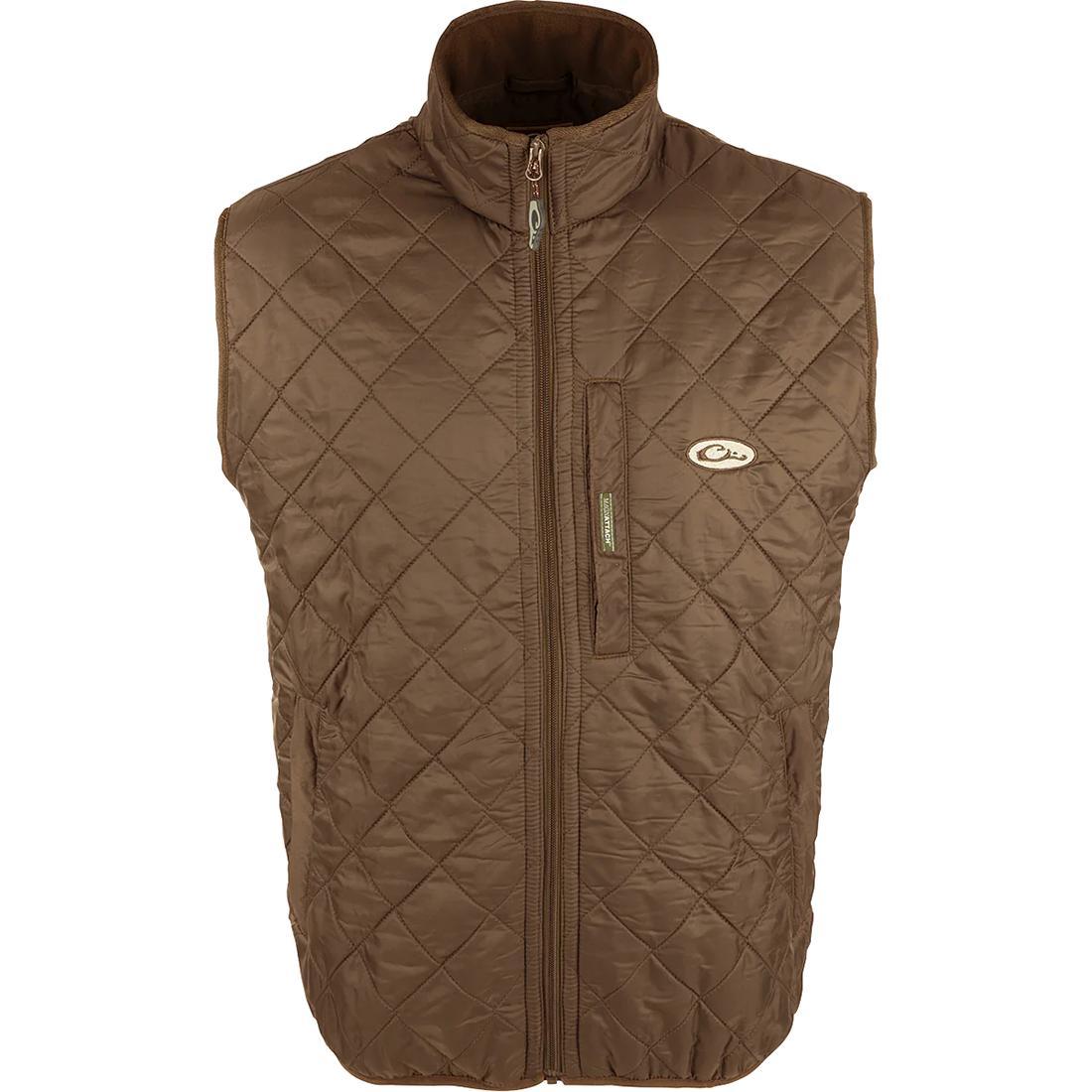 DELTA QUILTED FLEECE LINED VEST