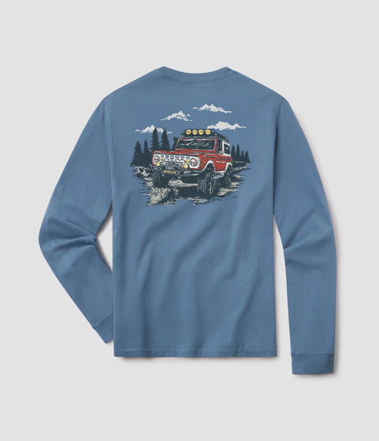 MENS VINTAGE VOYAGER LONG SLEEVE TEE