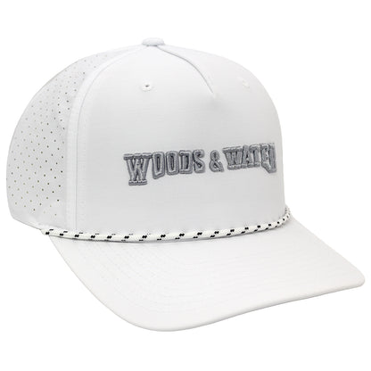 WOODS N WATER 3D EMBROIDERY HAT