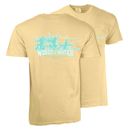 COMFORT COLORS WW TRIO 2 S/S PKT TEE