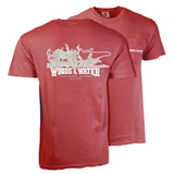 COMFORT COLORS WW TRIO 2 S/S PKT TEE