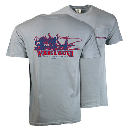 COMFORT COLORS WW TRIO 2 S/S PKT TEE