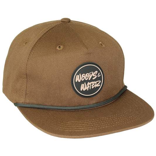 WOODS N WATER CIRCLE PATCH HAT