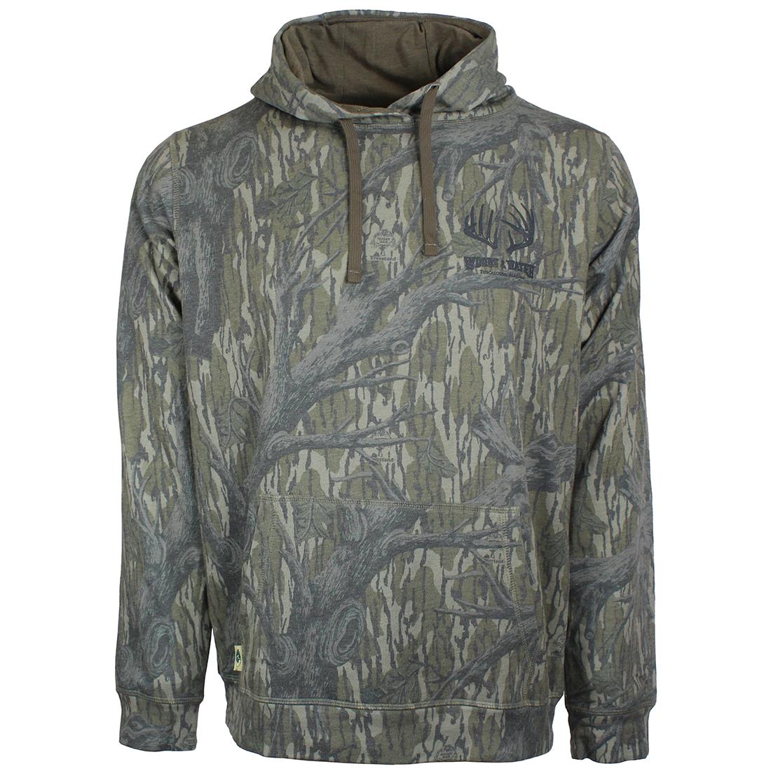 MOSSY OAK WASHED OUT WW DEER HOODY