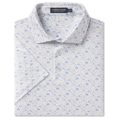 Youth Flyline Performance Polo  Summertime Blues