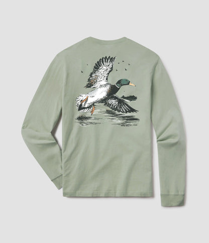 MENS WINGED PURSUIT LONG SLEEVE TEE