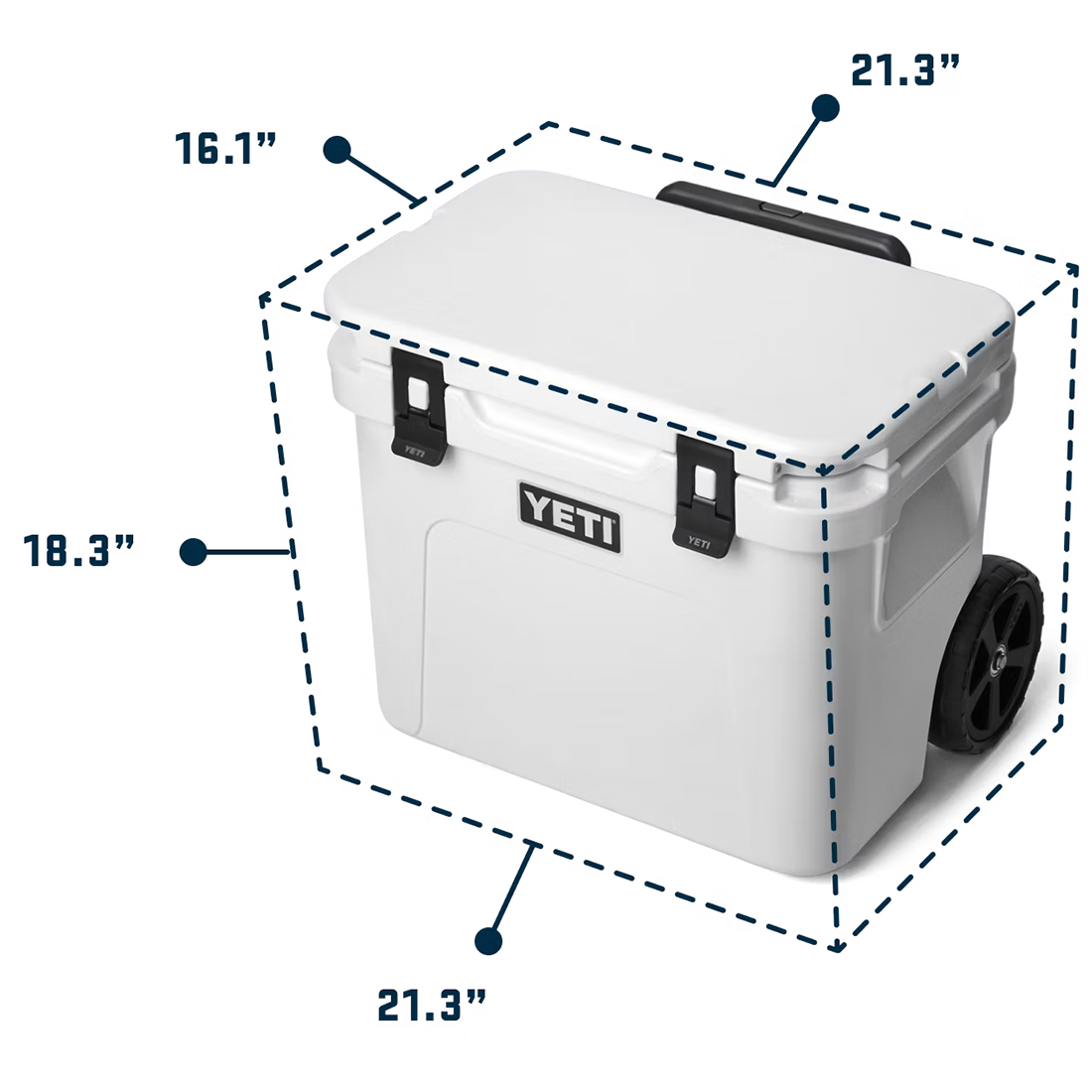 ROADIE 32QT WHITE ALABAMA CRIMSON TIDE