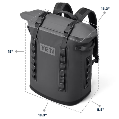 HOPPER BACKPACK M20 FOG GREY/BLUE
