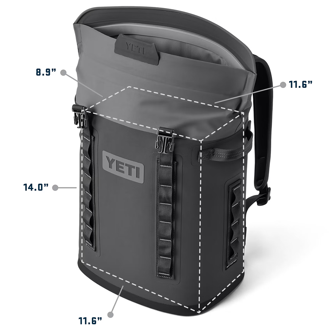 HOPPER BACKPACK M20 FOG GREY/BLUE