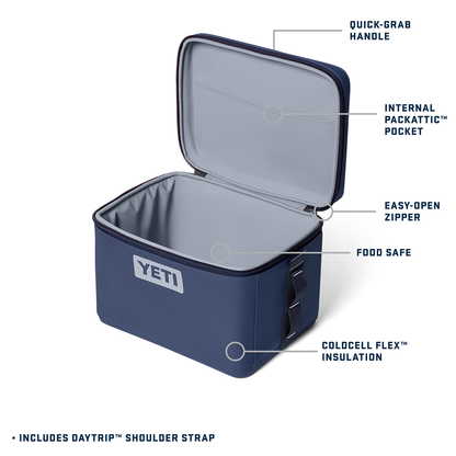 DAYTRIP 9L INSULATED LUNCH BOX CHARCOAL