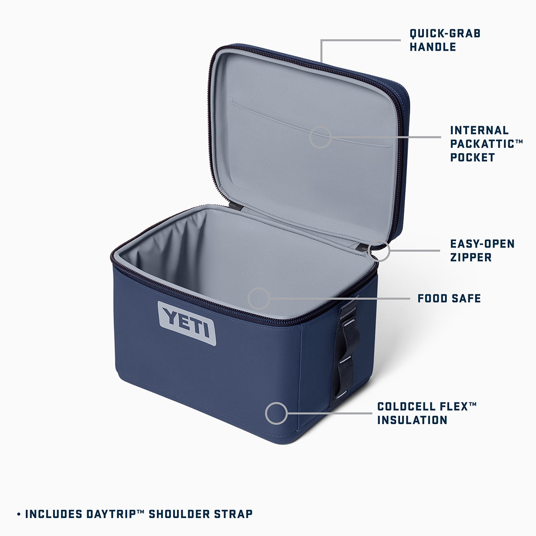 DAYTRIP 9L INSULATED LUNCH BOX RESCUE RED