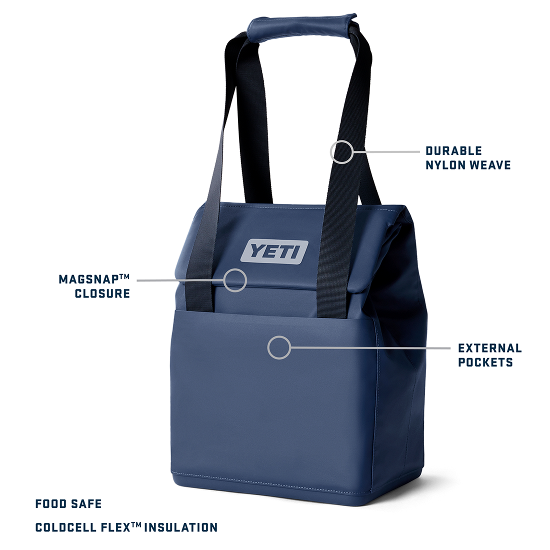 DAYTRIP 14L INSULATED LUNCH BOX MST/PK/GRSHP