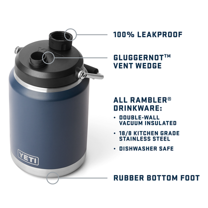 RAMBLER 1/2 GALLON JUG 2.0 NAVY
