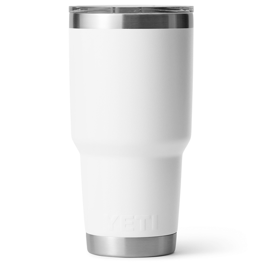 RAMBLER 30OZ TUMBLER MS WHITE