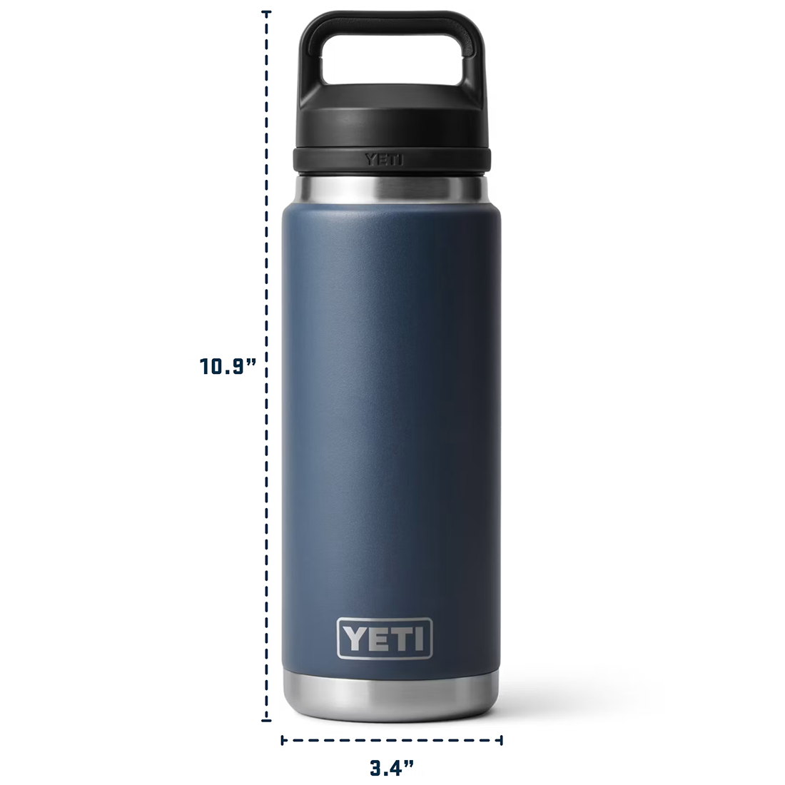 RAMBLER 26OZ BOTTLE CHUG BLACK