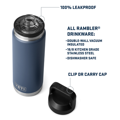 RAMBLER 26OZ BOTTLE CHUG SEAFOAM