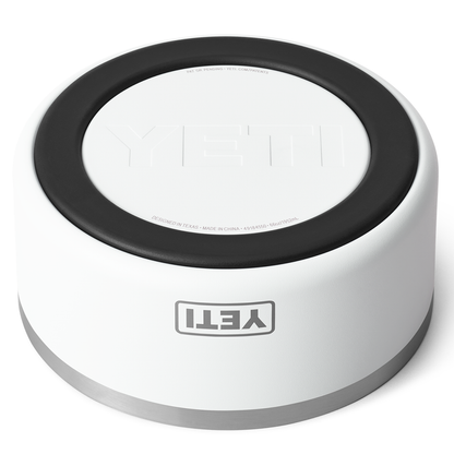 BOOMER 8 DOG BOWL WHITE