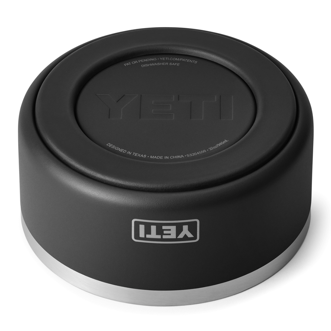 BOOMER 4 DOG BOWL BLACK