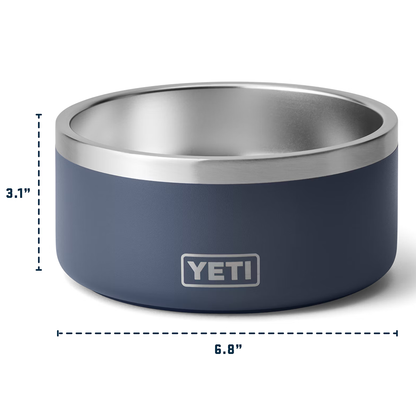 BOOMER 4 DOG BOWL BLACK