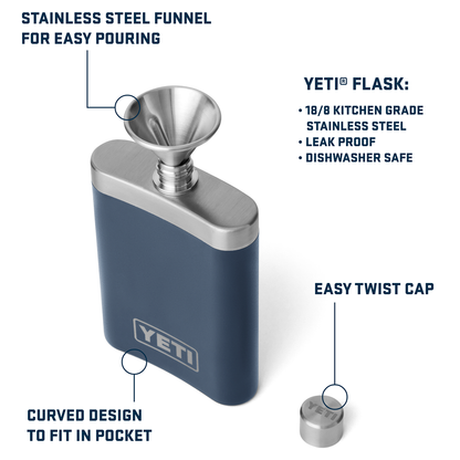 YETI FLASK NAVY