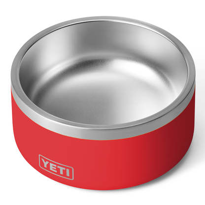 BOOMER 4 DOG BOWL RESCUE RED