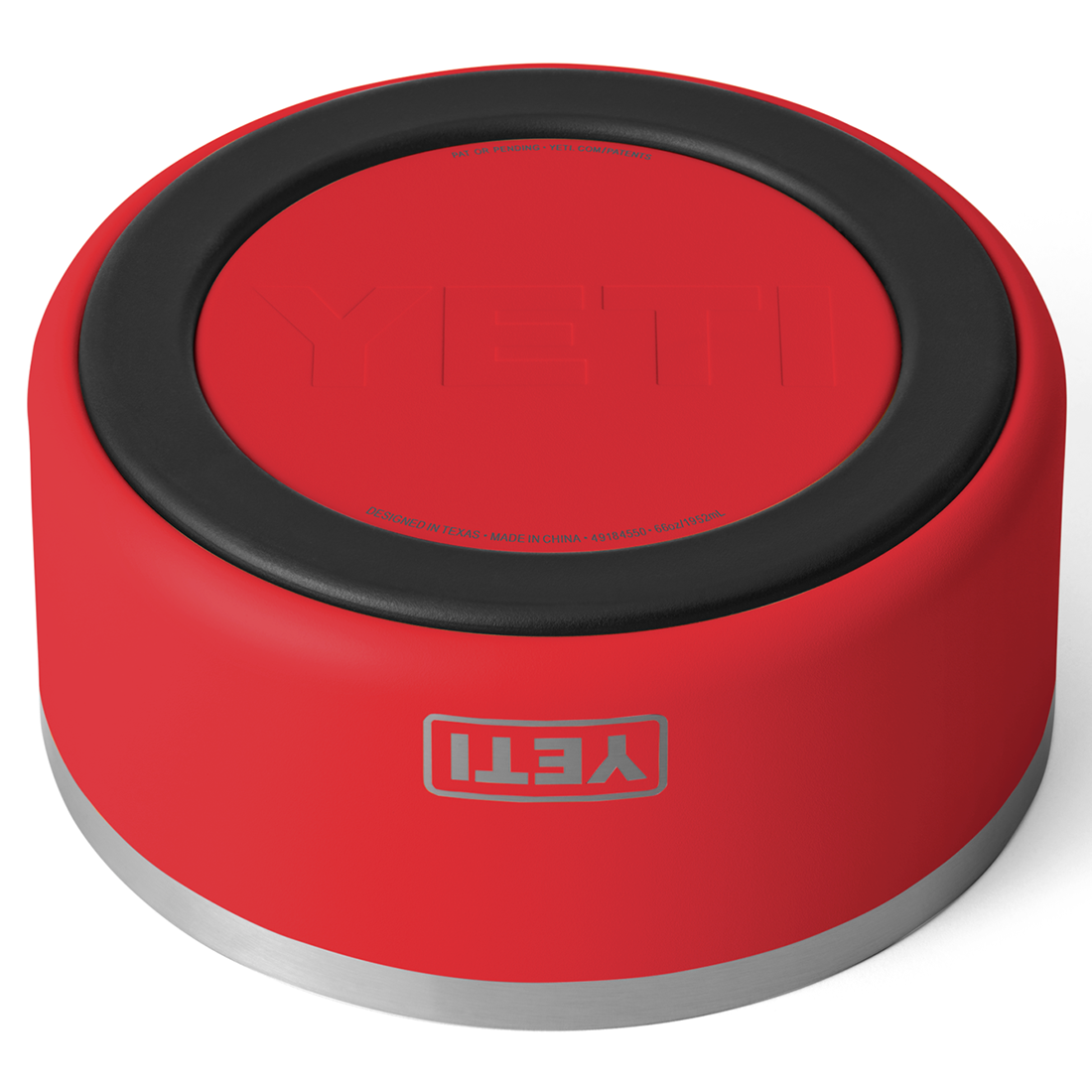 BOOMER 8 DOG BOWL RESCUE RED