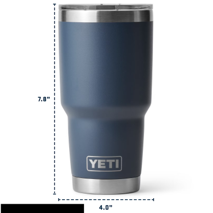 RAMBLER 30OZ TUMBLER MS FIREFLY YELLOW