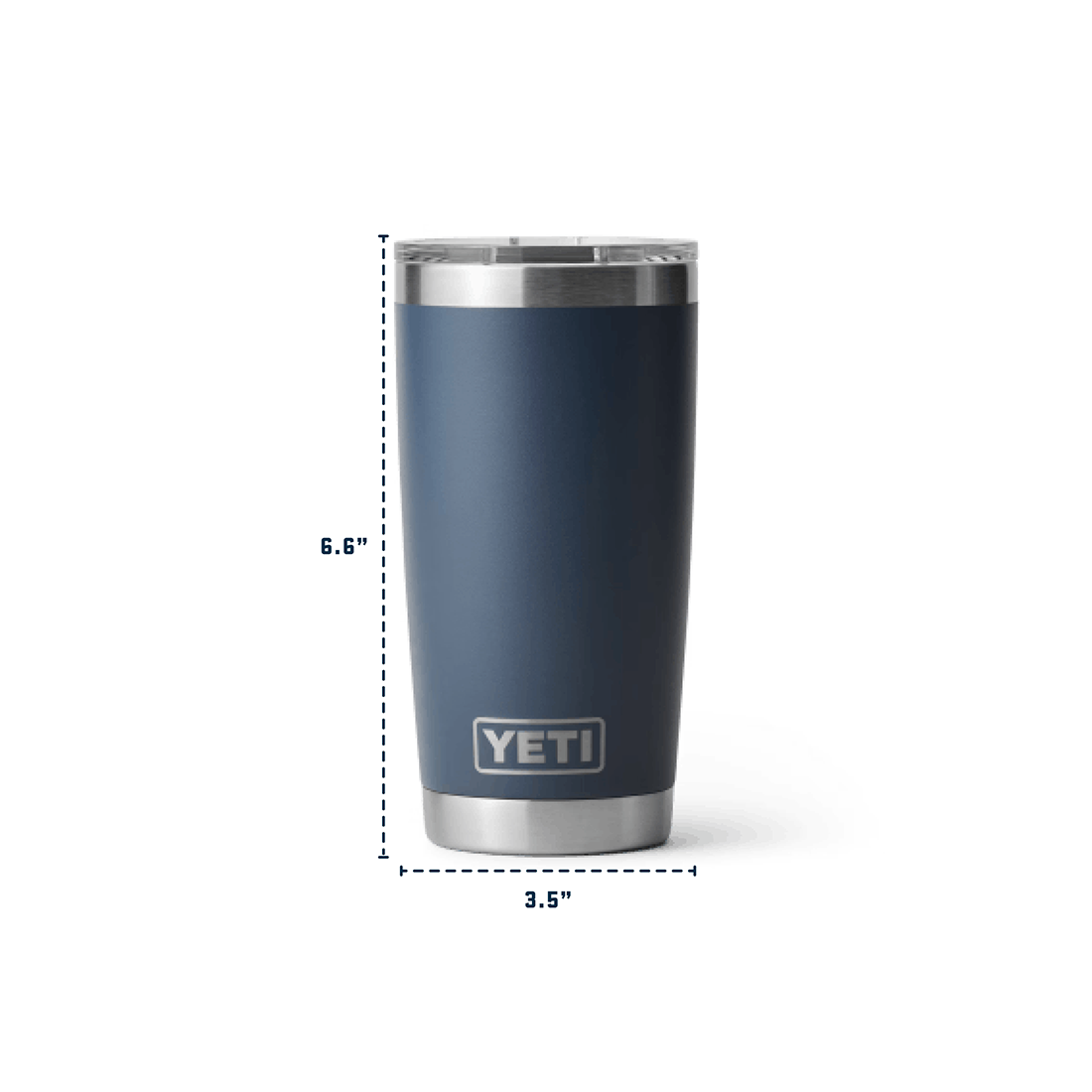 RAMBLER 20OZ TUMBLER MS BF GREEN