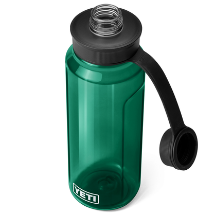 YONDER 1L TETHER BOTTLE BLACK FOREST GREEN