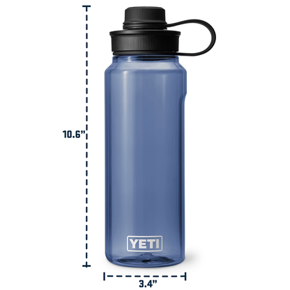 YONDER 1L TETHER BOTTLE BLACK FOREST GREEN