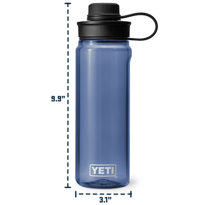 YONDER .75L TETHER BOTTLE BLACK FOREST GREEN